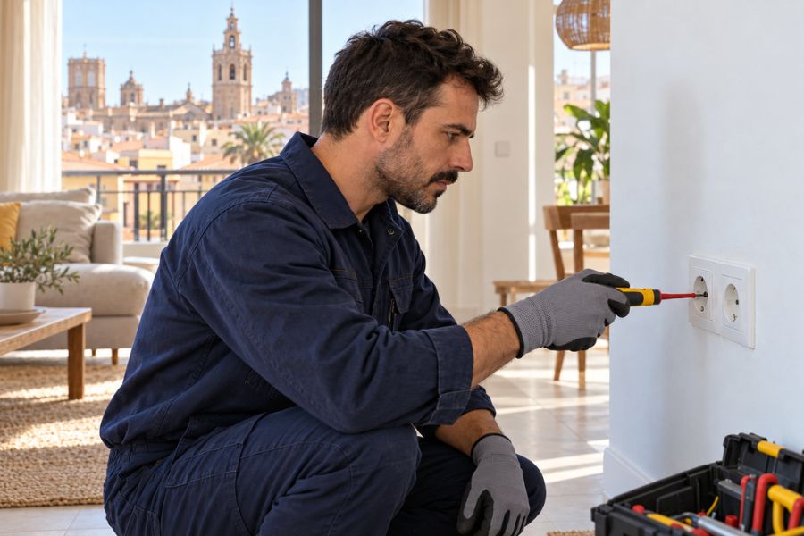Instalador eléctrico autorizado Valencia